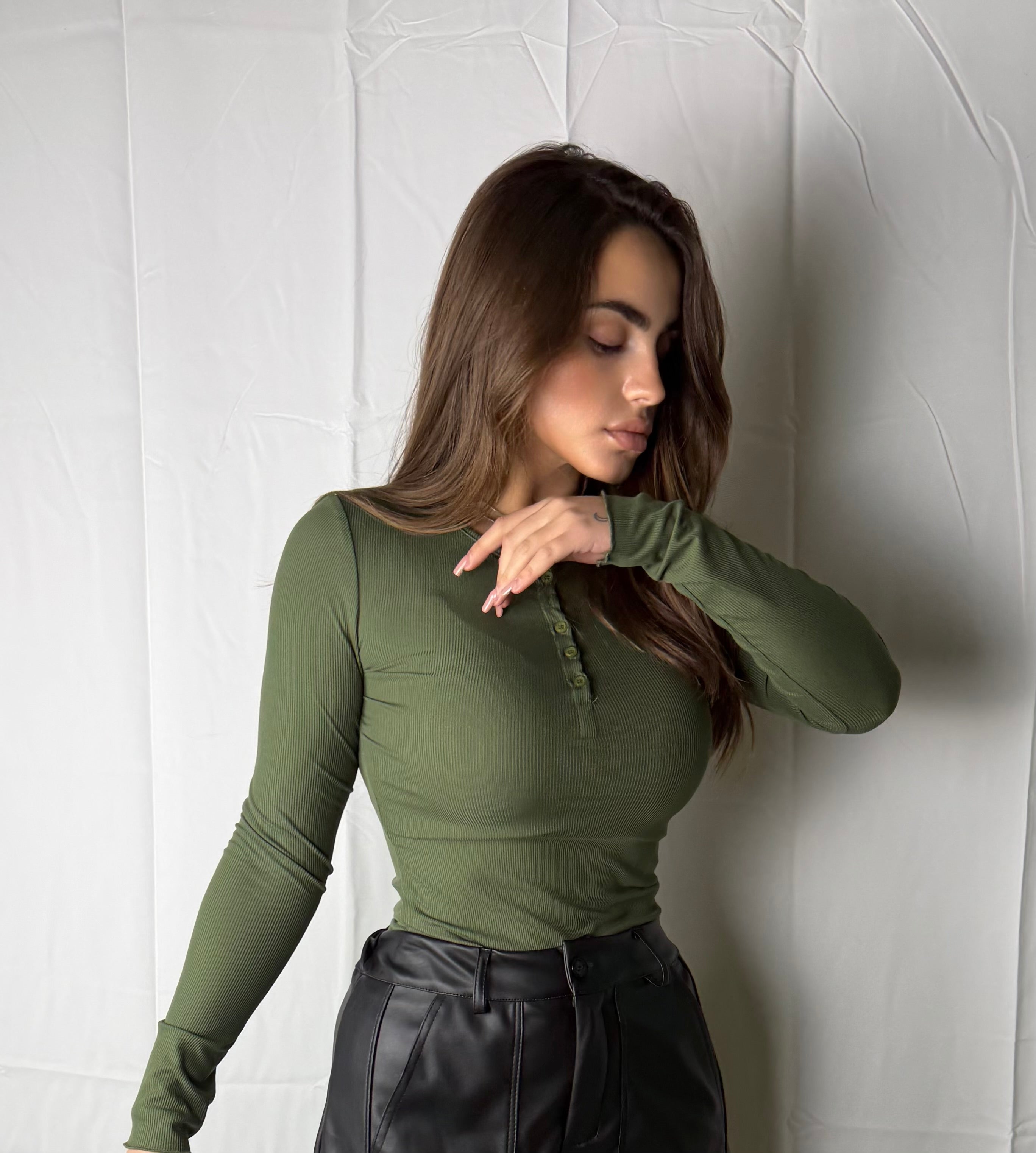 MAGLIA LILIANA GREEN